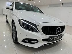 Mercedes Benz C180 Avantgarde R17 LED 2015 White